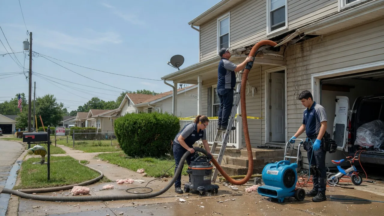 Water Damage Restoration in Humboldt, KS near me
